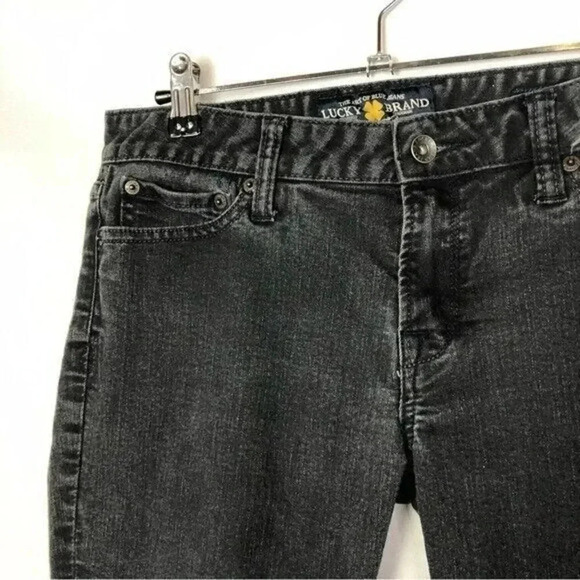 Lucky Brand Lola Black Mid Rise Skinny Jeans 10 - Picture 4 of 5